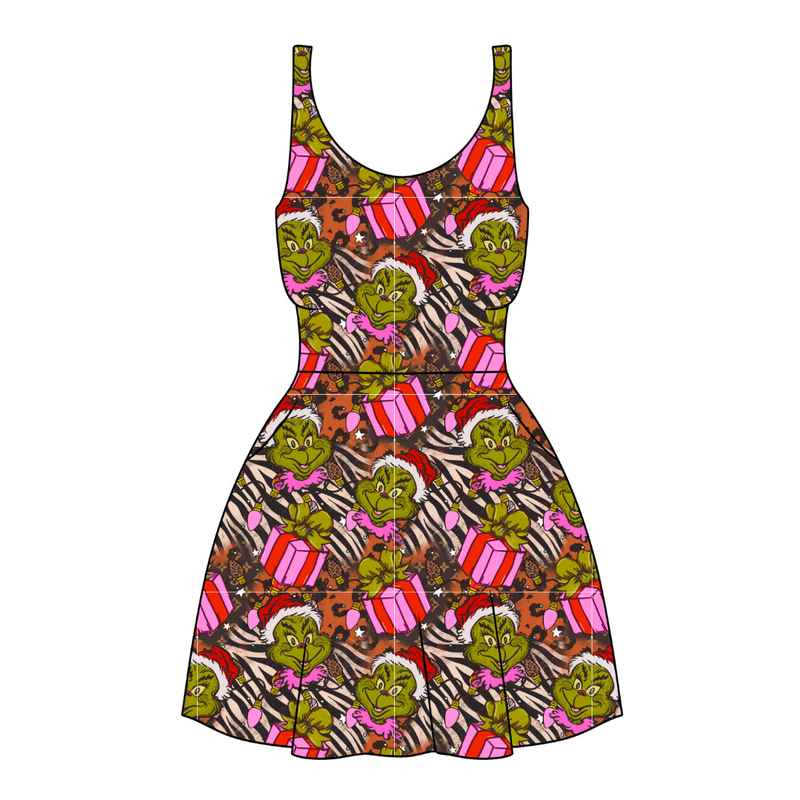 Pretty Mean Christmas Reviere Women's Dress - Knit - Pre Order - Christmas Special