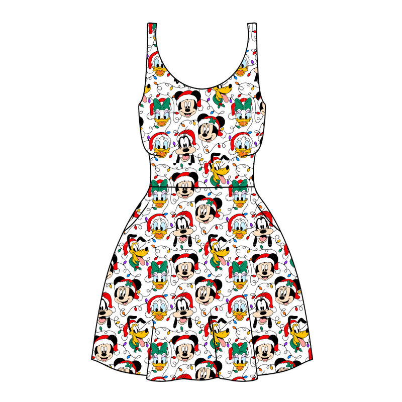 Jolly Holiday Crew Reviere Women's Dress - Knit - Pre Order - Christmas Special