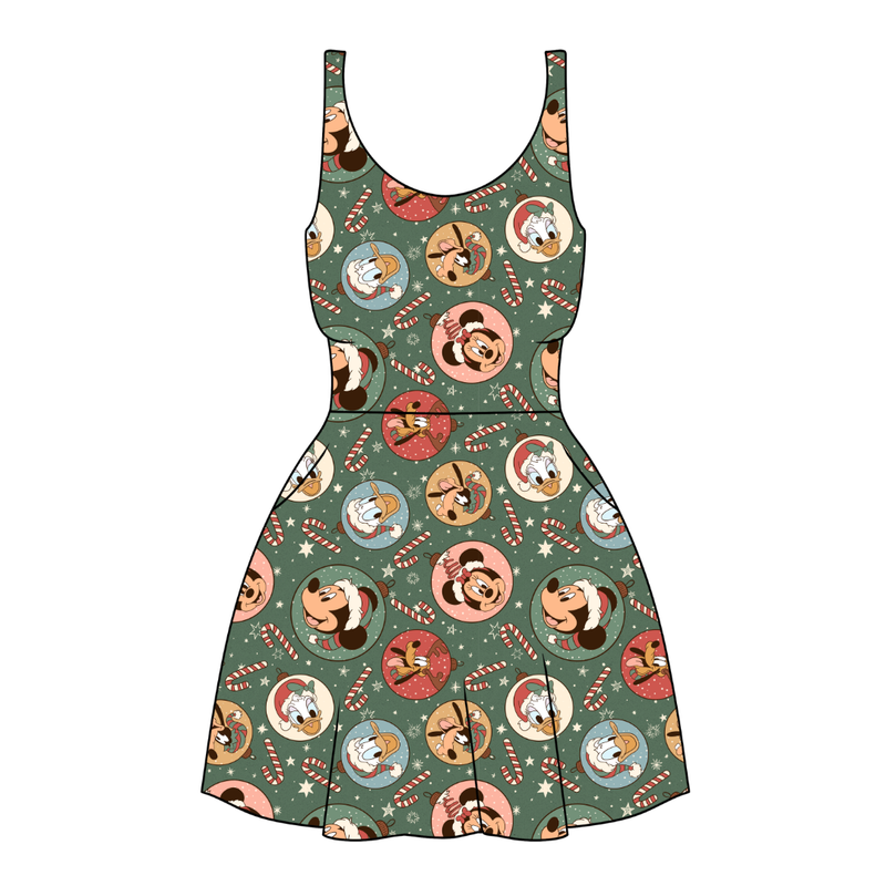 Main St Magic Reviere Women's Dress - Knit - Pre Order - Christmas Special