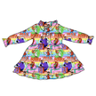 Stand Out, Bobby! Emerald Bamboo Long Sleeve Lounge Dress - PRE ORDER