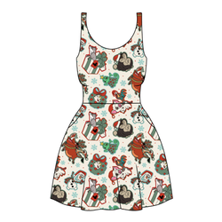 Christmas Sidekicks Reviere Women's Dress - Knit - Pre Order - Christmas Special