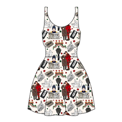 Alone at Home Reviere Women's Dress - Knit - Pre Order - Christmas Special