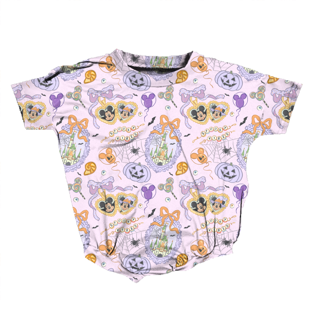 Too Cute Too Spook Opal Short Sleeve Bubble Bamboo - PRE ORDER