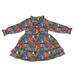 The Great Valley Emerald Bamboo Long Sleeve Lounge Dress - PRE ORDER