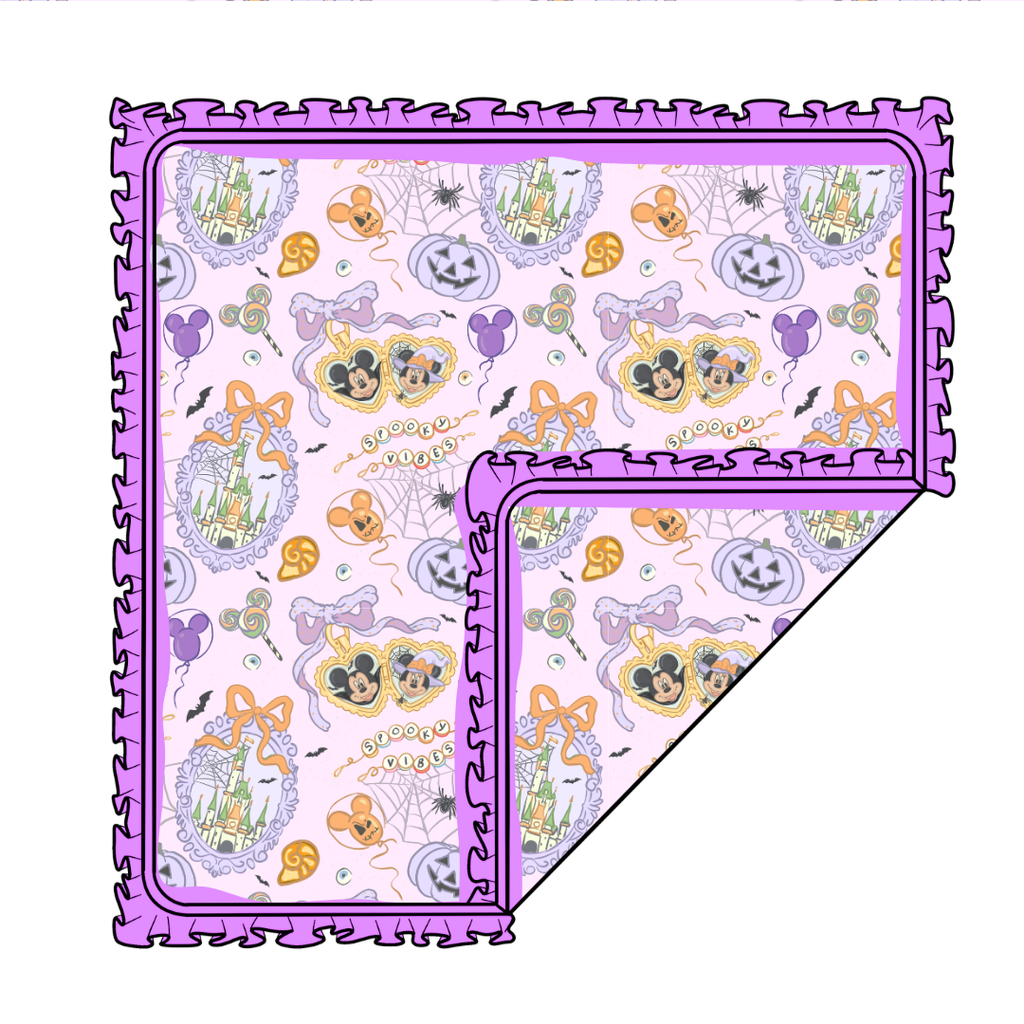 Too Cute Too Spook Cloud Nine Oversized Blanket Bamboo - PRE ORDER