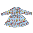 Curious Adventures Emerald Bamboo Long Sleeve Lounge Dress - PRE ORDER