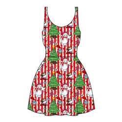 Falala Care Reviere Women's Dress - Knit - Pre Order - Christmas Special