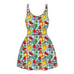 Gotta Catch Christmas Reviere Women's Dress - Knit - Pre Order - Christmas Special
