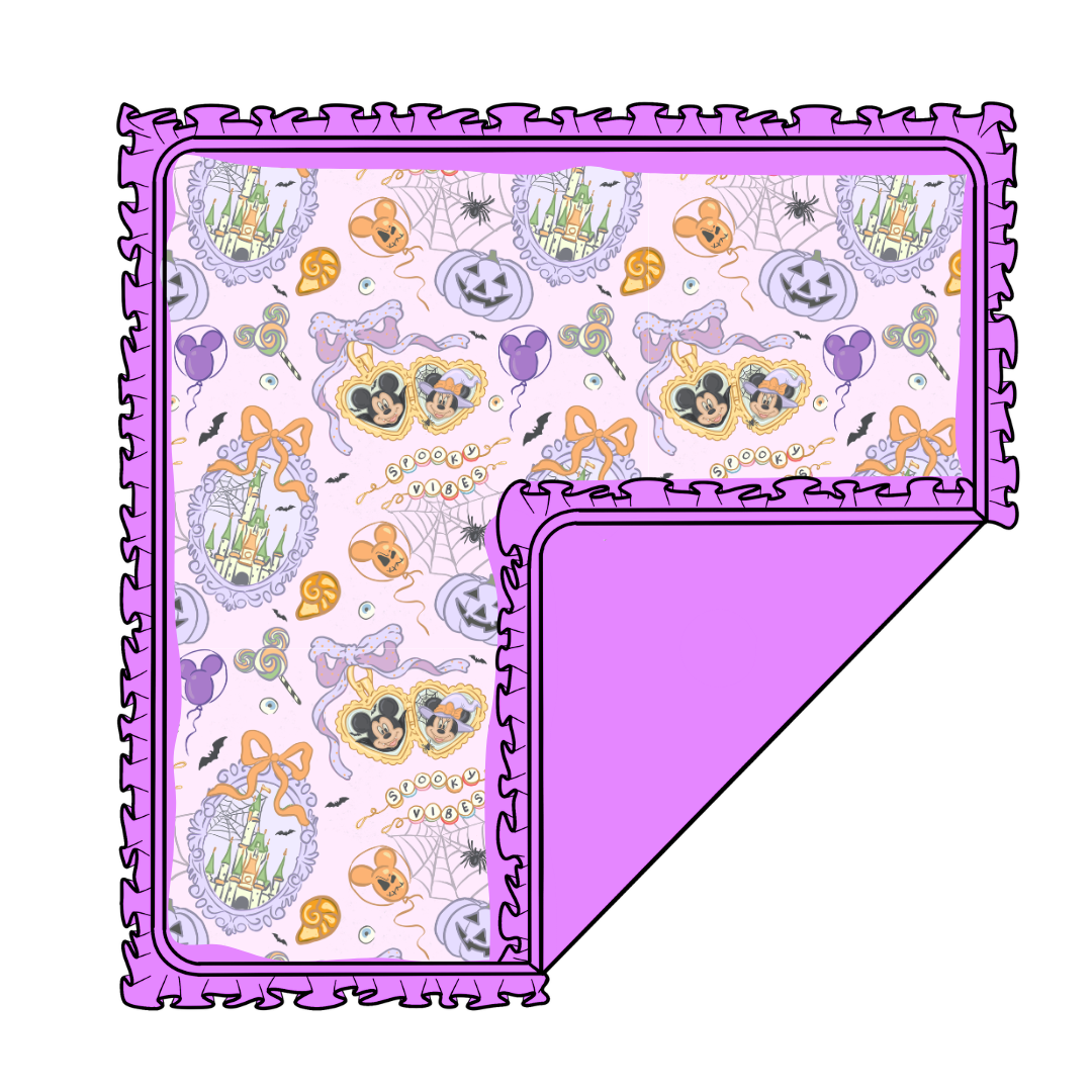 Too Cute Too Spook Moonbeam Blanket Bamboo - PRE ORDER