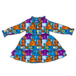 House of Blue Emerald Bamboo Long Sleeve Lounge Dress - PRE ORDER
