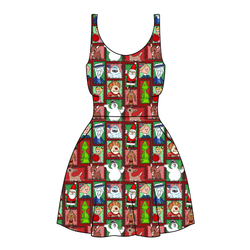 Christmas through the Years Reviere Women's Dress - Knit - Pre Order - Christmas Special