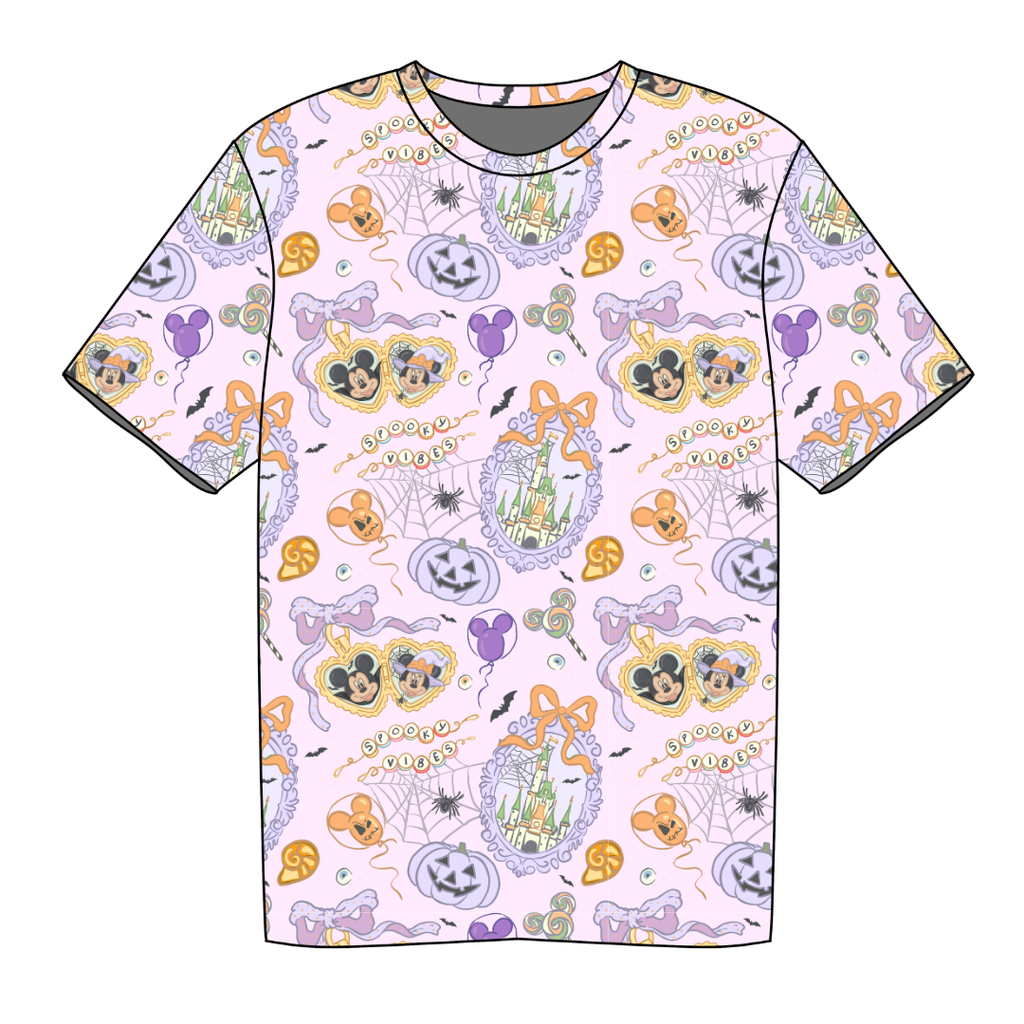 Too Cute Too Spook - Moss Short Sleeve Bamboo Shirt - PRE ORDER
