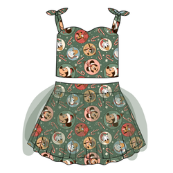 Main St Magic Glimmer Tulle Skirt Set - Knit - Pre Order - Christmas Special