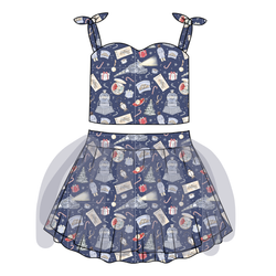Believe Glimmer Tulle Skirt Set - Knit - Pre Order - Christmas Special