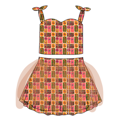 Holly Jolly Holiday Glimmer Tulle Skirt Set - Knit - Pre Order - Christmas Special