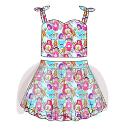 Holiday Pop Glimmer Tulle Skirt Set - Knit - Pre Order - Christmas Special