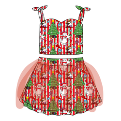 Falala Care Glimmer Tulle Skirt Set - Knit - Pre Order - Christmas Special