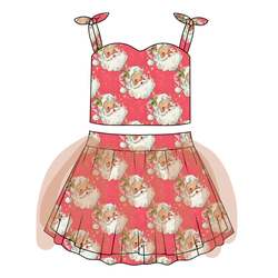 Jingle All the Way Glimmer Tulle Skirt Set - Knit - Pre Order - Christmas Special
