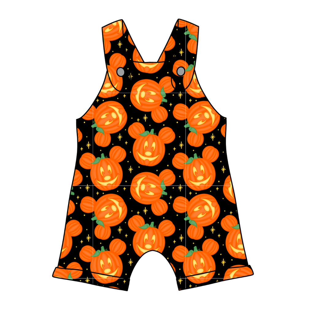 Pumpkin Ears - Coop Tank Romper Knit - PRE ORDER