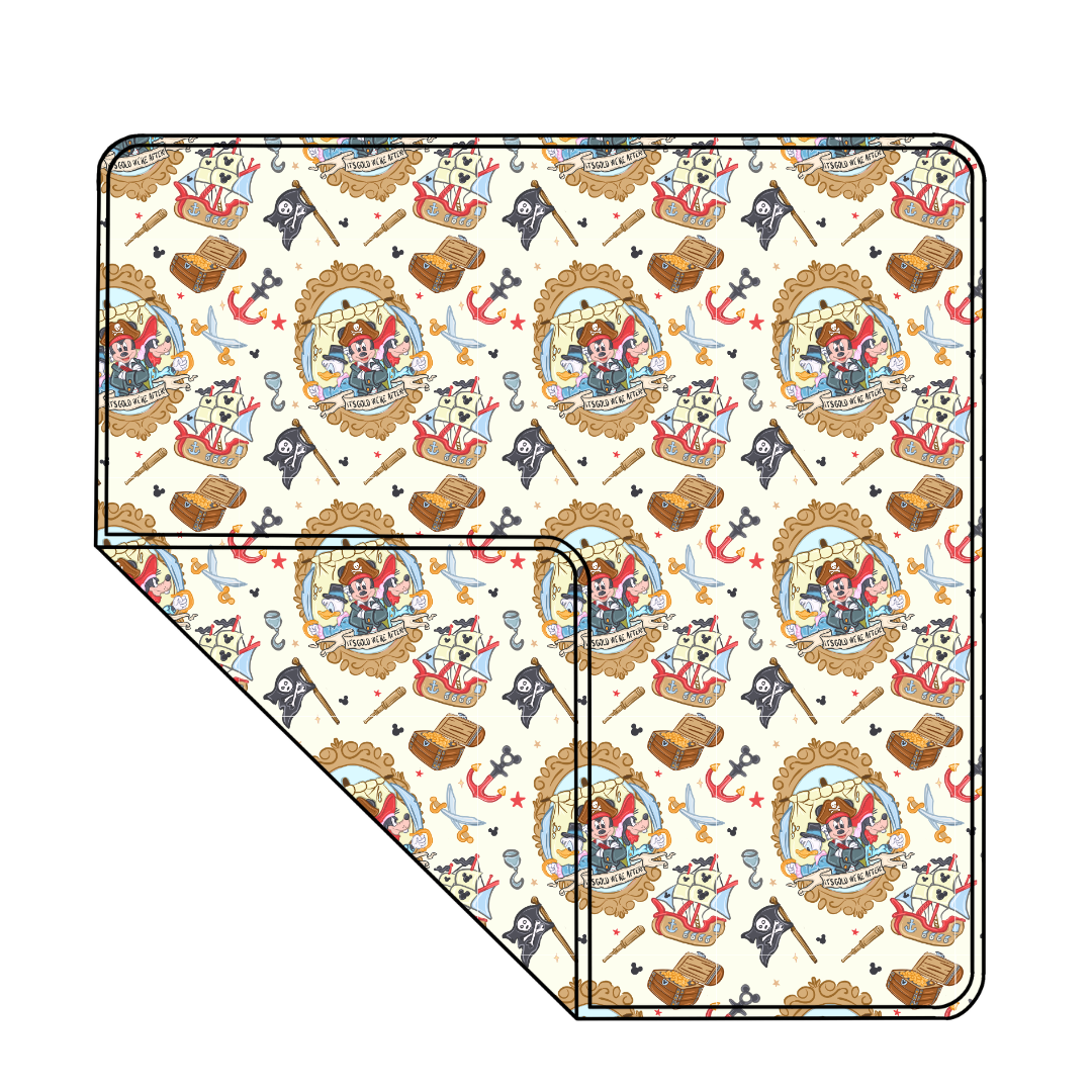 Ahoy, Matey! Cloud Nine Oversized Blanket Bamboo - PRE ORDER