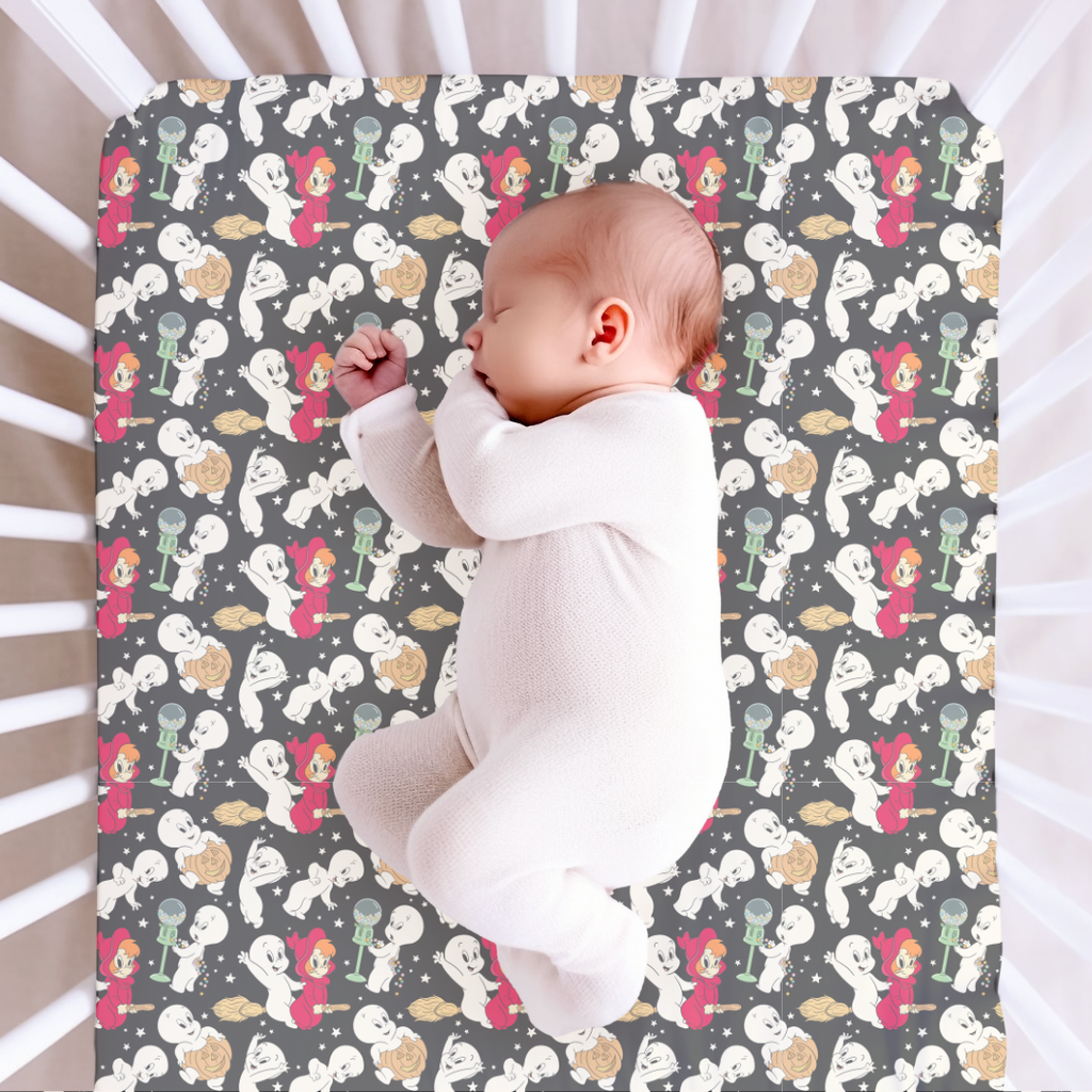Favorite Ghost Fitted Sheet Bamboo - PRE ORDER