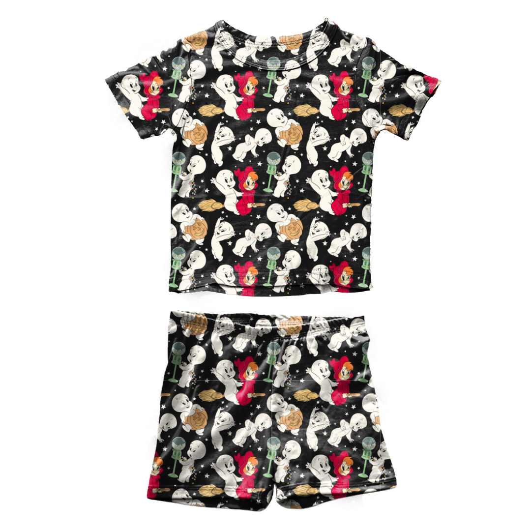 Favorite Ghost Fawn Short Sleeve Short Set Bamboo - PRE ORDER