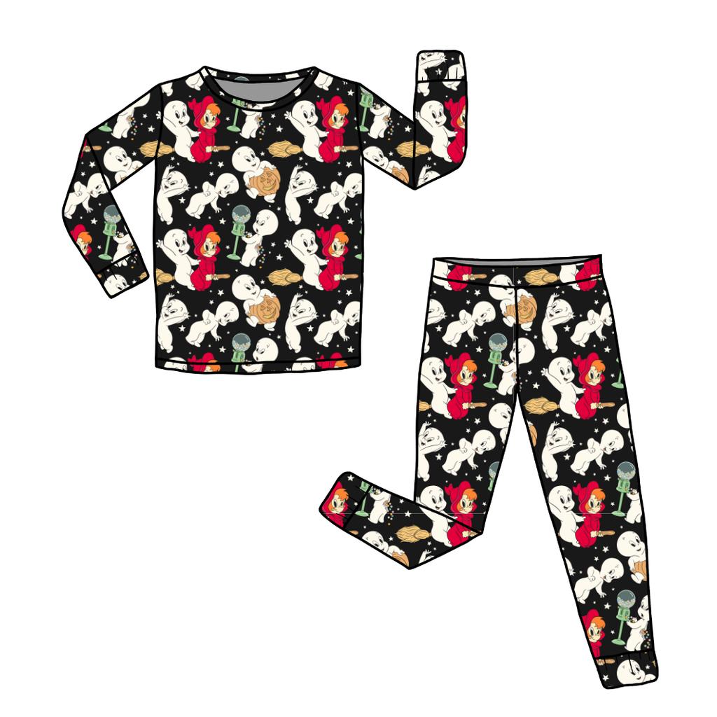 Favorite Ghost Slumber Bamboo Long Sleeve Pants Set - PRE ORDER