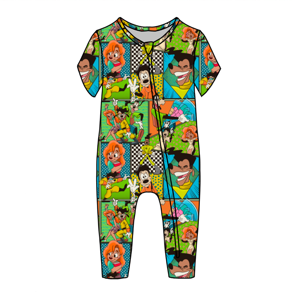 Stand Out Dandelion Short Sleeve Sleeper Bamboo - PRE ORDER