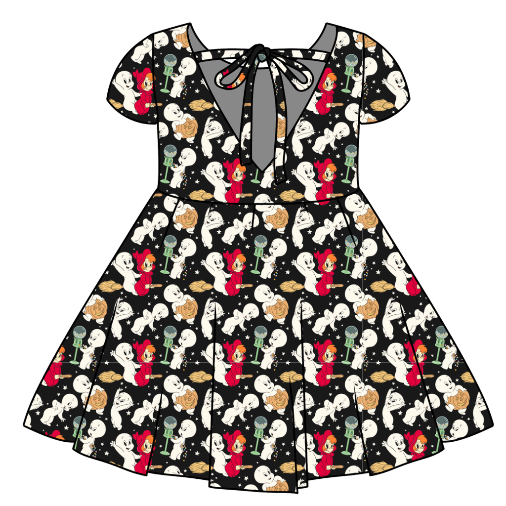 FAVORITE GHOST - Honey Girl's Twirl Dress Bamboo - PRE ORDER