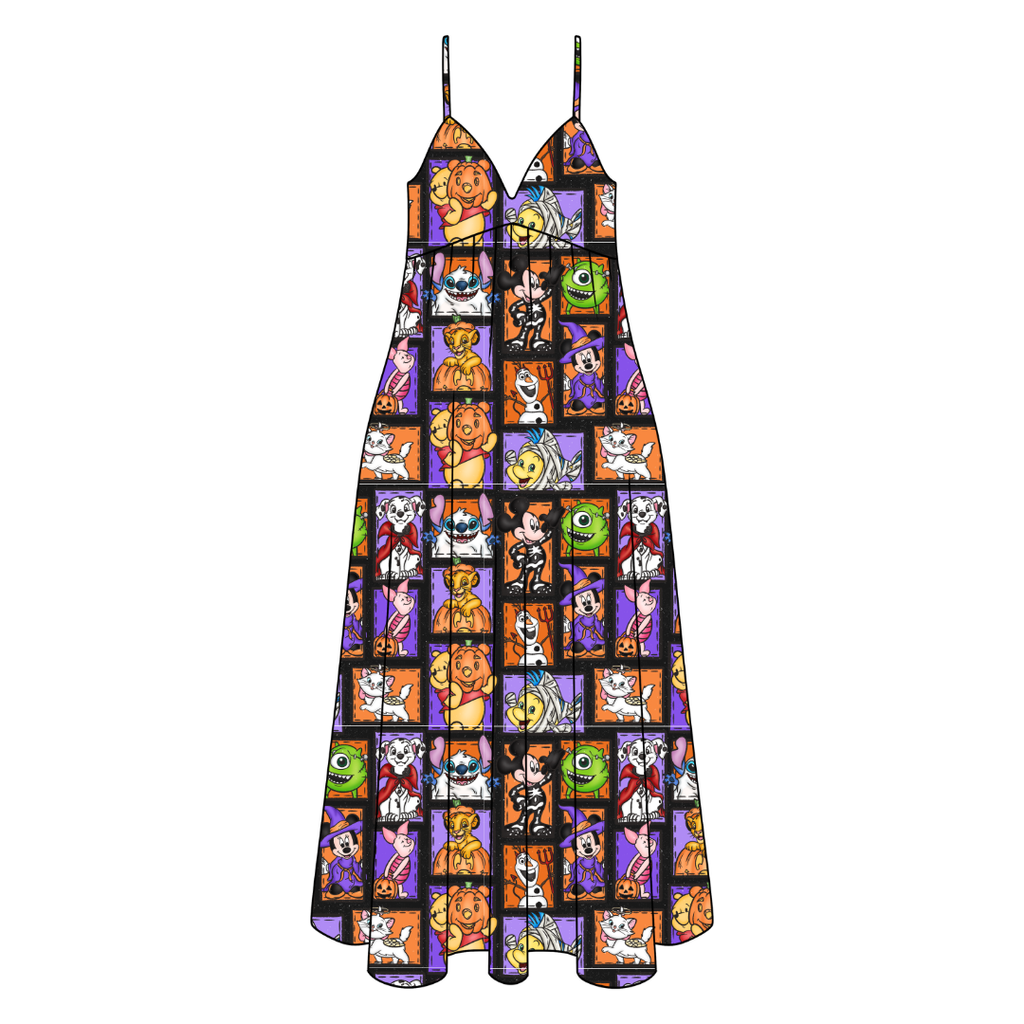 Magical Mashup Harper Women's Low Back Dress Bamboo - Pre Order