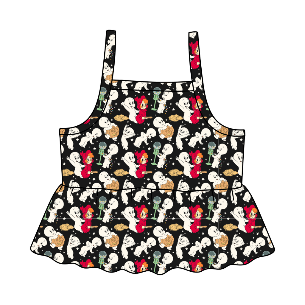 Favorite Ghost - Tootsie Peplum Tank Knit - PRE ORDER