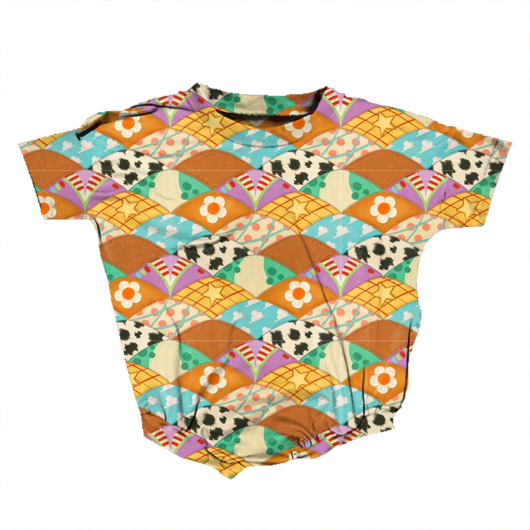 stitched in dreams Opal Short Sleeve Bubble Bamboo - PRE ORDER