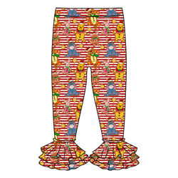 Hunny Acre Cookies Juniper Ruffle Leggings - Knit - Pre Order - Christmas Special
