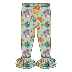 Christmas at the Big House Juniper Ruffle Leggings - Knit - Pre Order - Christmas Special