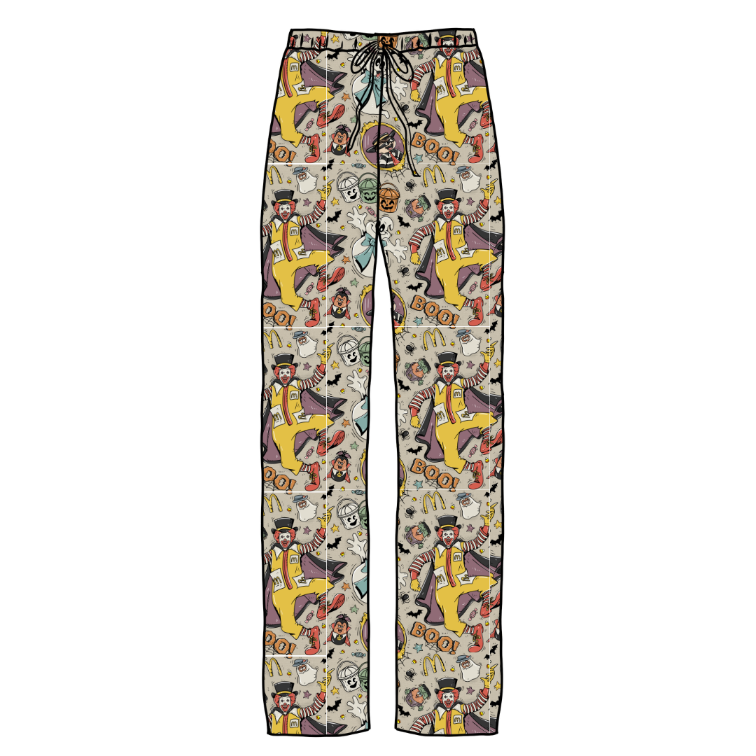 Midnight Snack Squad Cosmic Adult Bamboo Pants - Pre Order