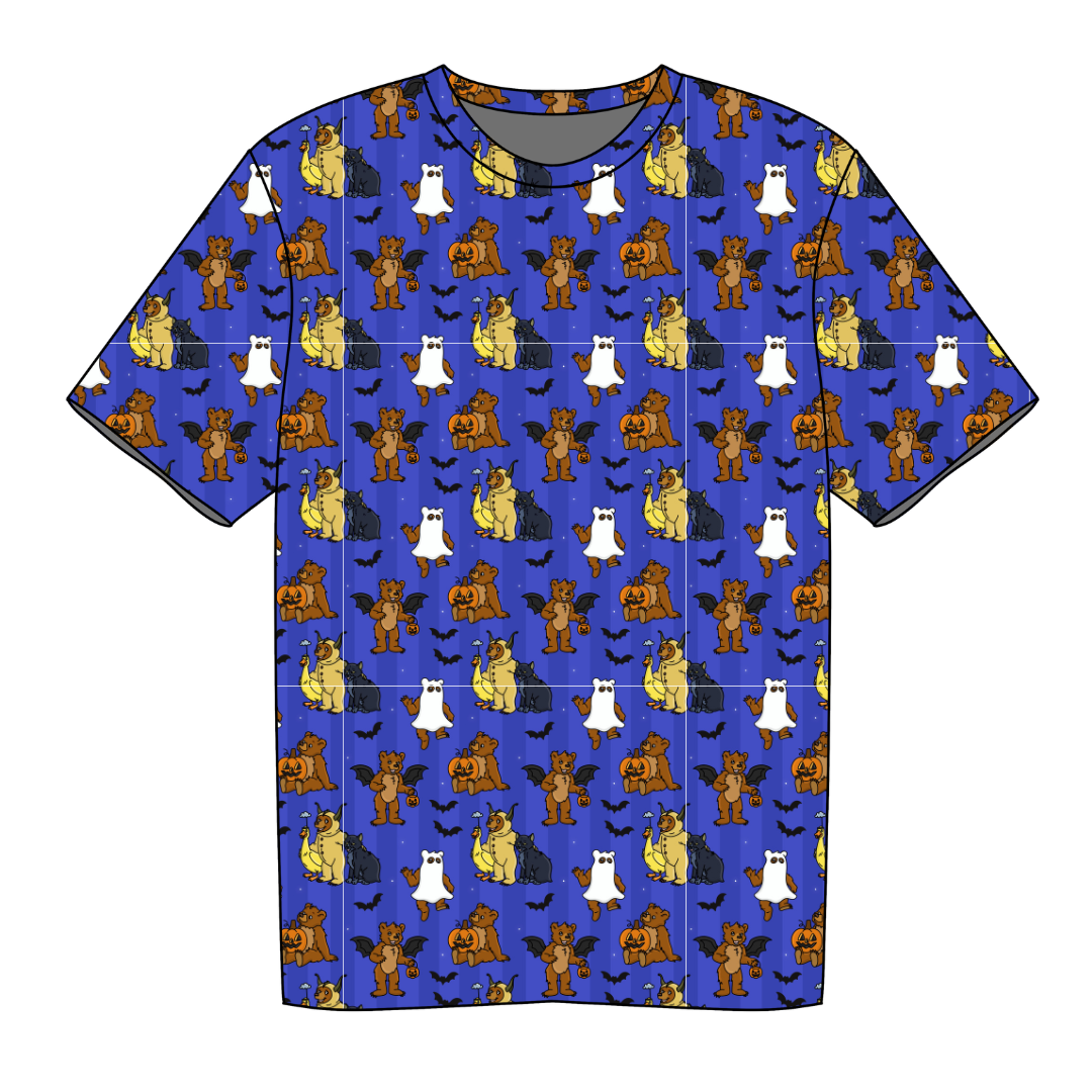 Goblin Night Jade Short Sleeve Bamboo Shirt - Pre Order