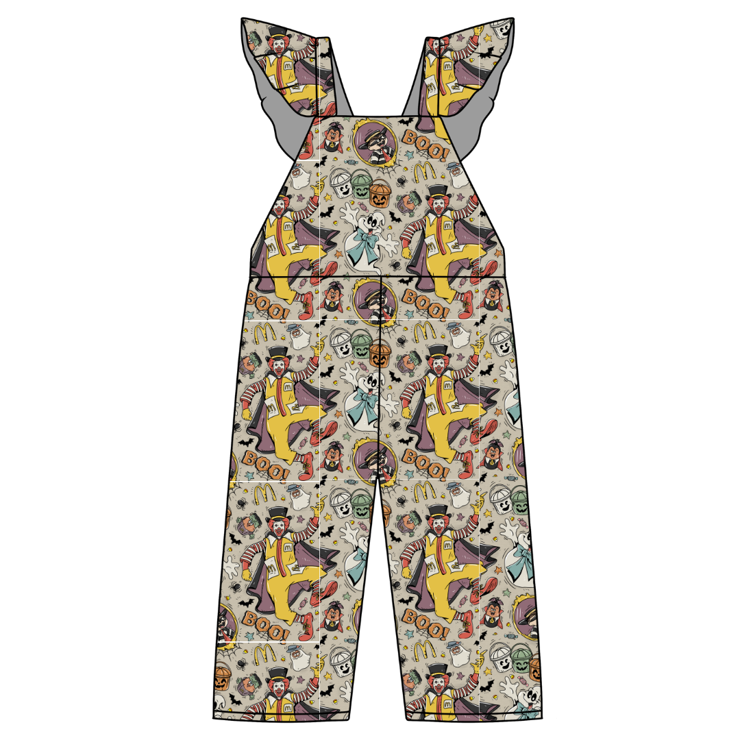 Midnight Snack Squad - Daisy Girl's Flutter Jumpsuit Knit - PRE ORDER