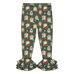 Holiday Box Office Juniper Ruffle Leggings - Knit - Pre Order - Christmas Special