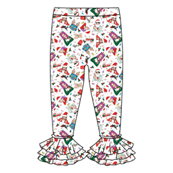Holiday Harmony Juniper Ruffle Leggings - Knit - Pre Order - Christmas Special