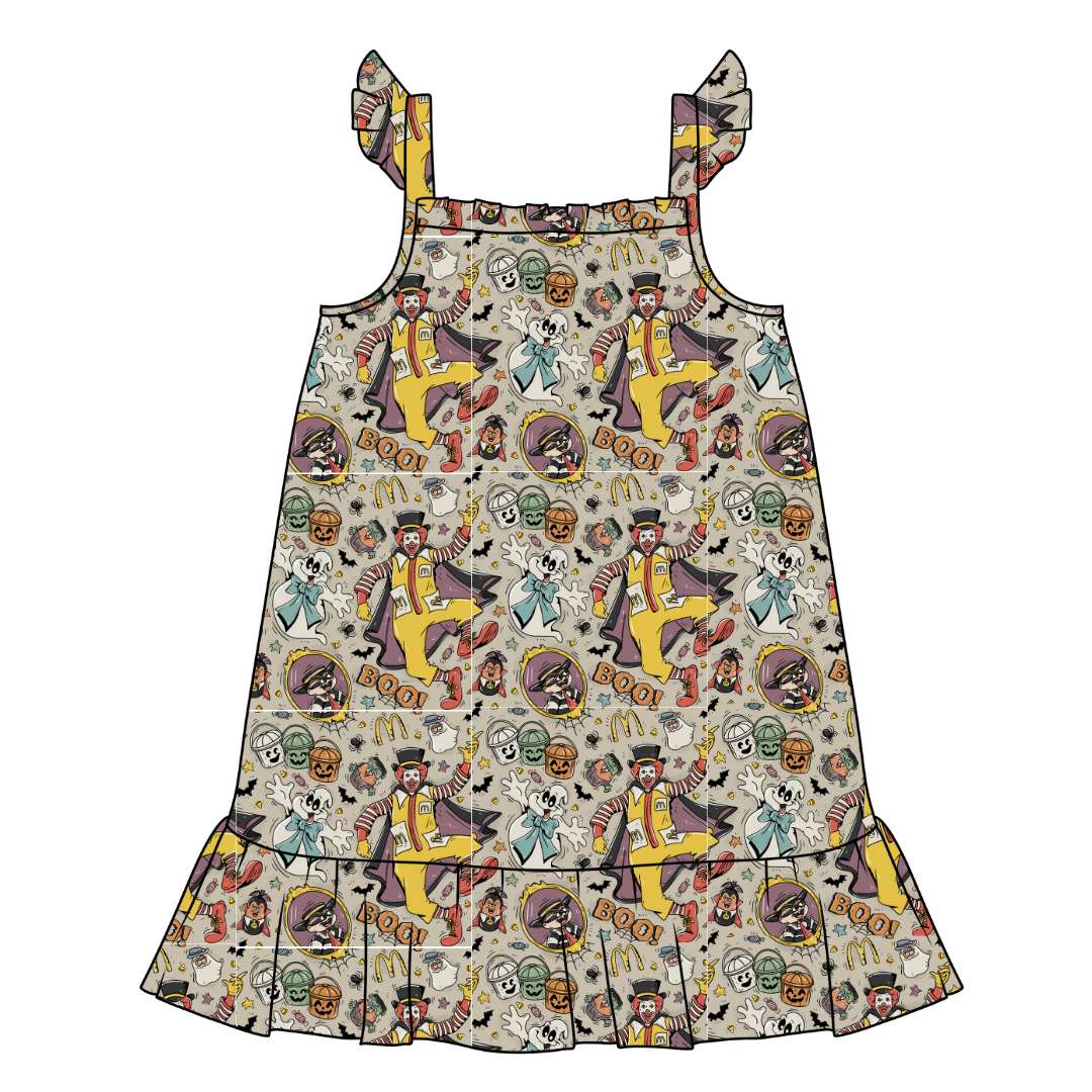 Midnight Snack Squad Honey Bamboo Sleeveless Nightgown - PRE ORDER
