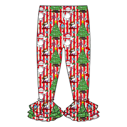 Falala Care Juniper Ruffle Leggings - Knit - Pre Order - Christmas Special