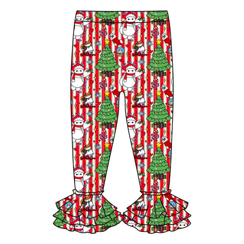Falala Care Juniper Ruffle Leggings - Knit - Pre Order - Christmas Special