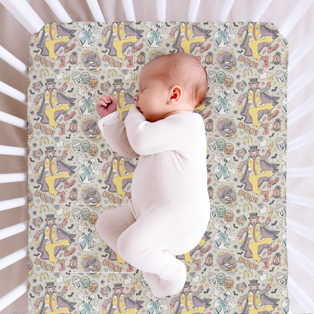 Midnight Snack Squad Fitted Sheet Bamboo - PRE ORDER