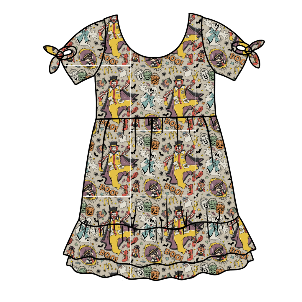 Midnight Snack Squad - Serenity Short Sleeve Lounge Dress - PRE ORDER