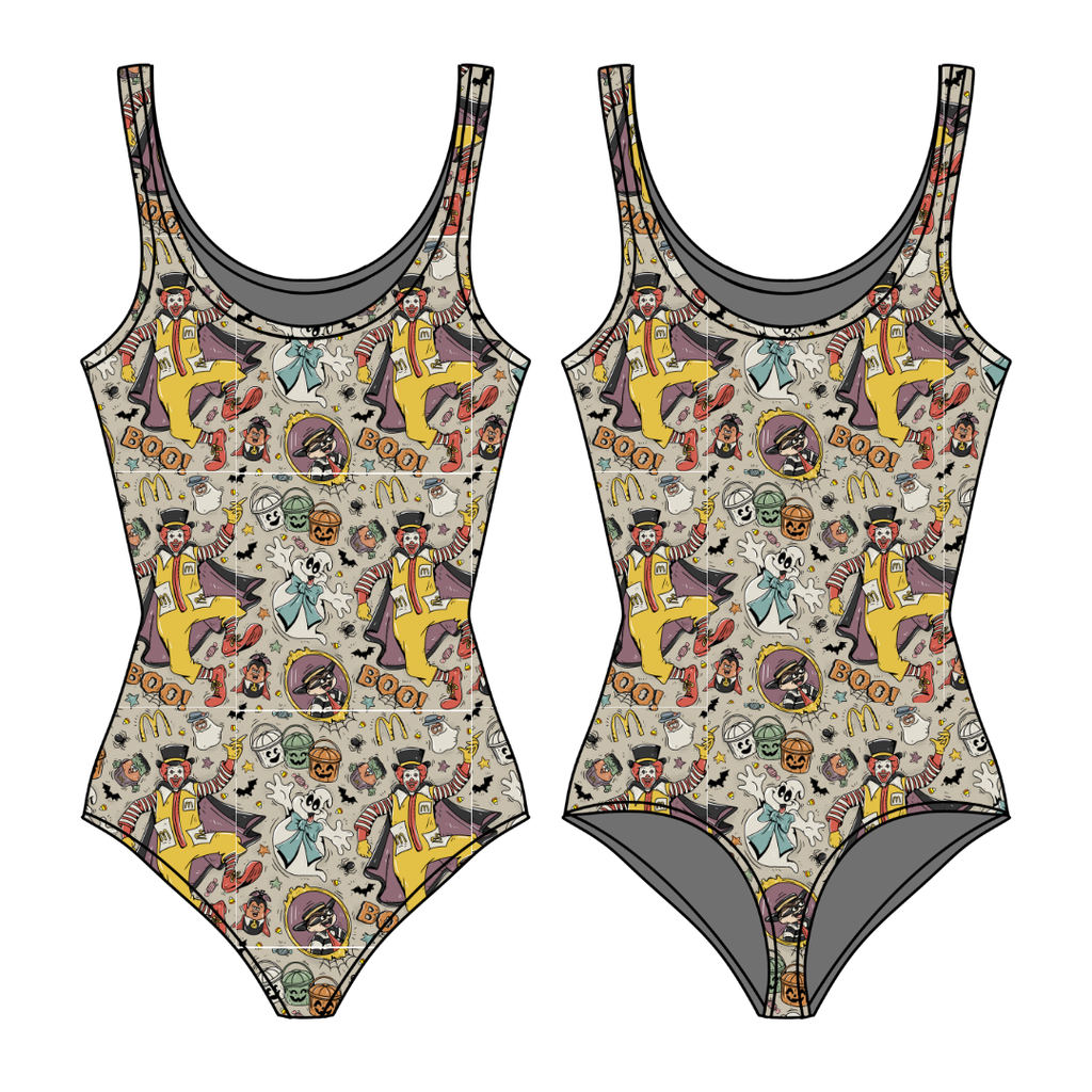 Midnight Snack Squad Sapphire Women's Bamboo Leotard - Pre Order