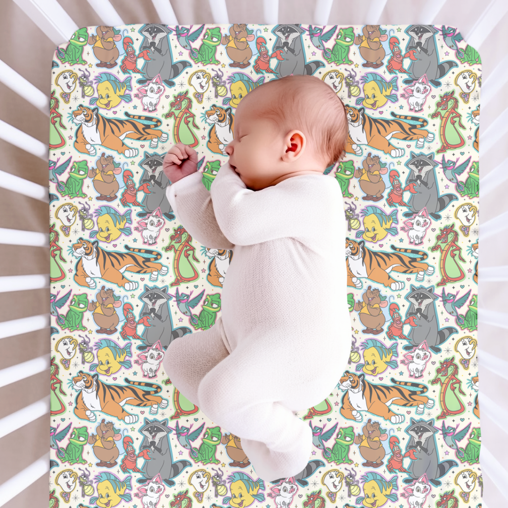 Storybook Squad Fitted Sheet Bamboo - PRE ORDER