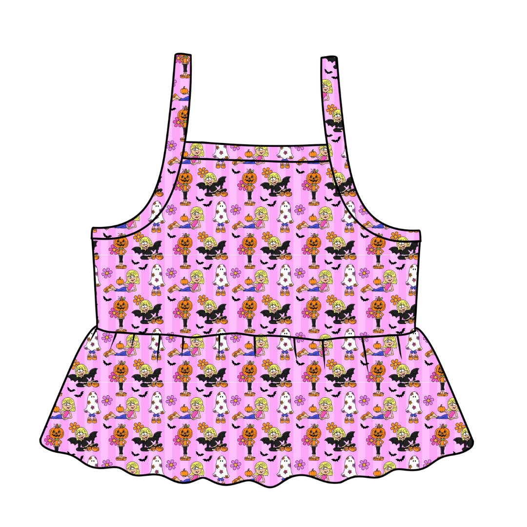 hey now hey now - Tootsie Peplum Tank Knit - PRE ORDER
