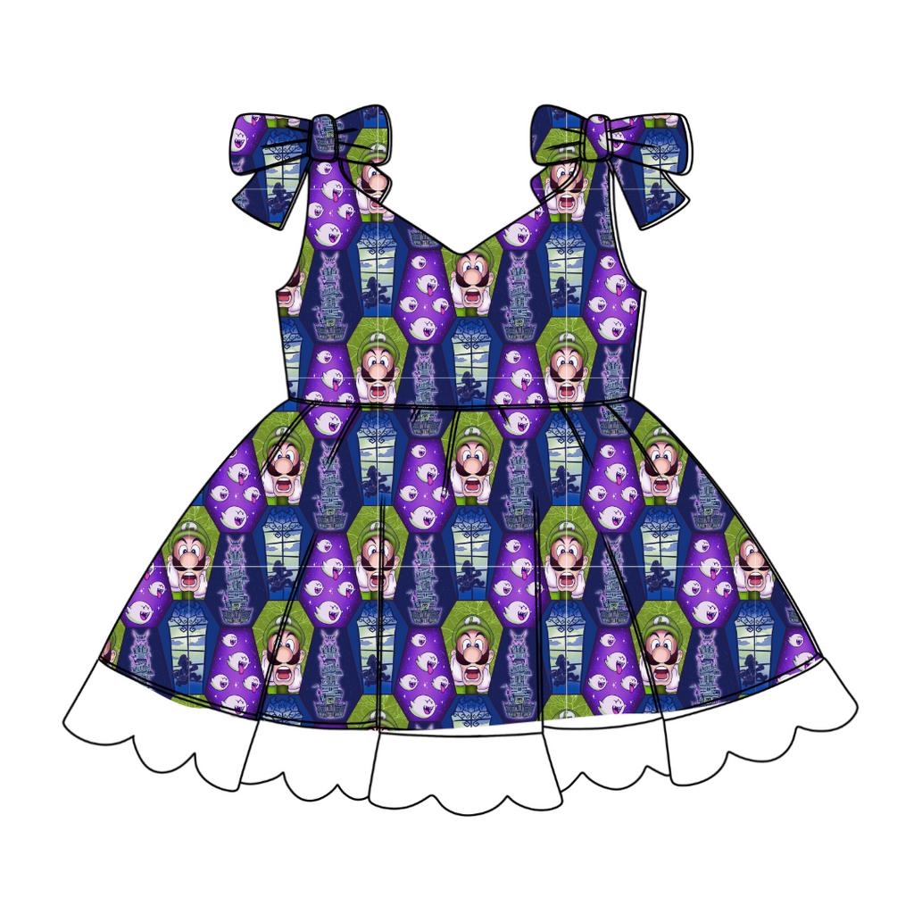 Haunted Halls - Zoe Twirl Party Dress - PRE ORDER