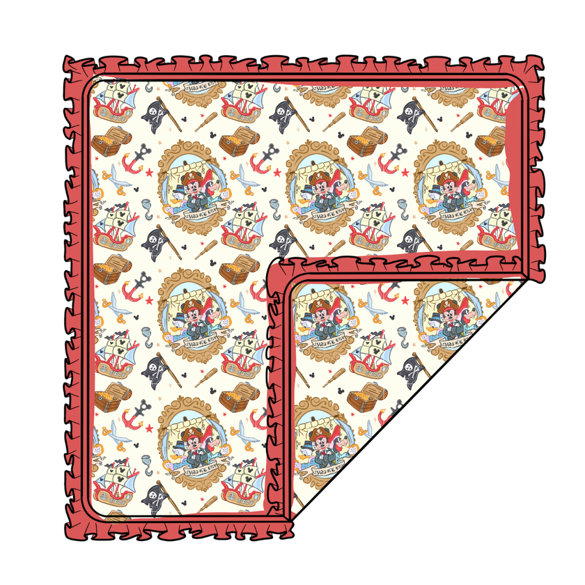 Ahoy, Matey! Cloud Nine Oversized Blanket Bamboo - PRE ORDER