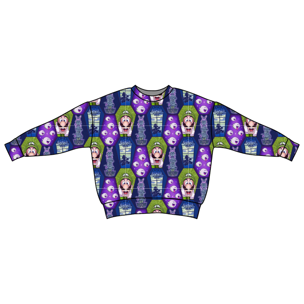 Haunted Halls Zayn Oversized Pullover - PRE ORDER